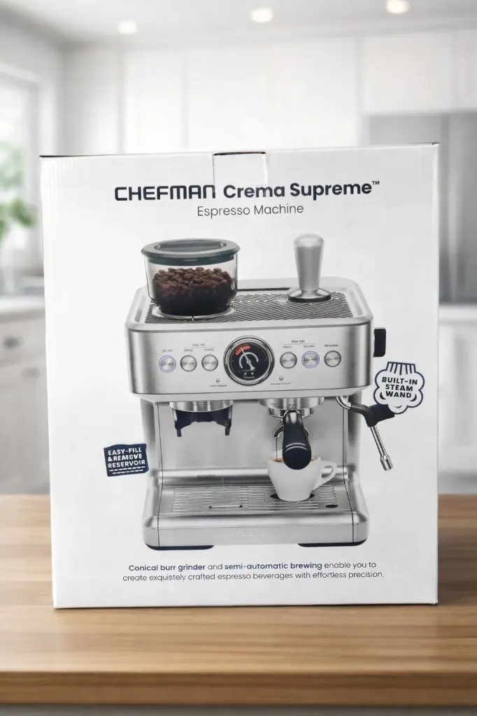 Cafetera - Express Chefman Crema Supreme